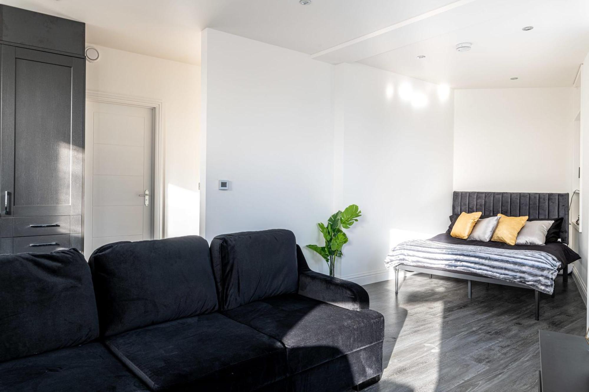 Stylish Central Studio Apartment Modern Luxury Hove Buitenkant foto